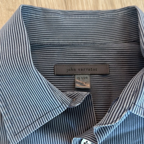 John Varvatos Button Down Dress Shirt - Picture 3 of 5